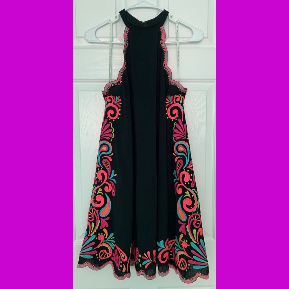 Lilly Pulitzer Quinn Halter Swing Dress in Onyx